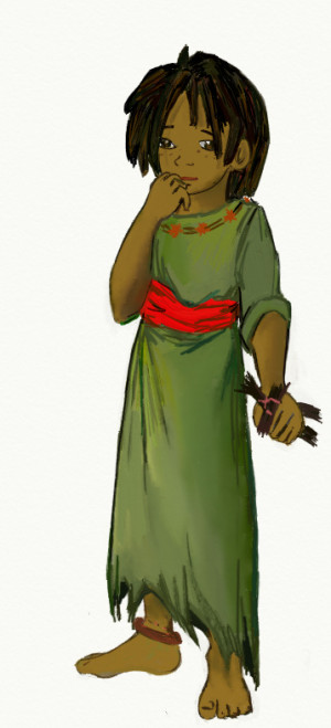 Young Tia Dalma by martian-aries