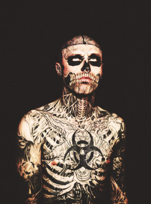 Rick Genest Inspirational Quotes For Mobile Wallpaper With