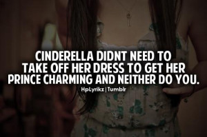 ... To Take Off Her Dress to get her prince charming and neither do you