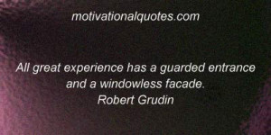 All great experience has a guarded entrance and a windowless facade ...