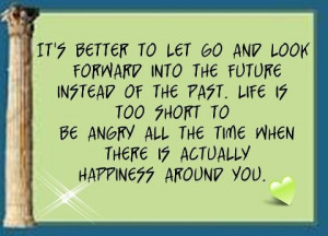 let go of anger