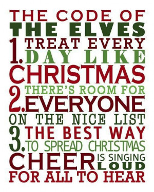 Christmas quote that reminds me of Elf!