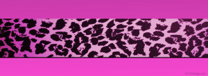 ... Covers - FacebookHeaders - Free - Leopard Print - Animal Print - Pink