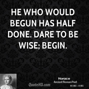 Horace Quotes
