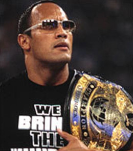 The Rock as the WWE Undisputed Champion - ©WWE