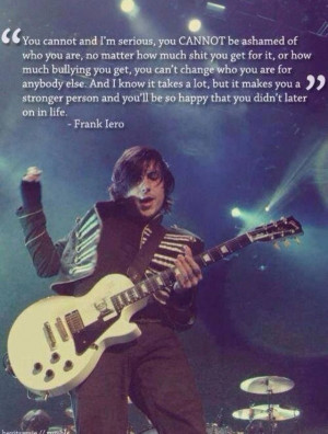 Frank Iero | quote