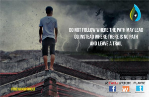 Trail Quotes http://revolutionflame.com/2012/10/leave-a-trail/