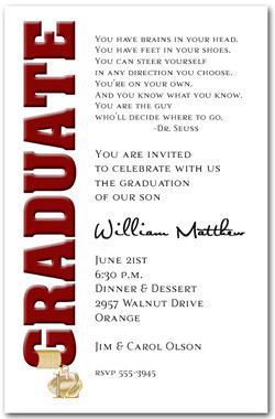 ... and Graduation Party Invitations from TheInvitationShop.com