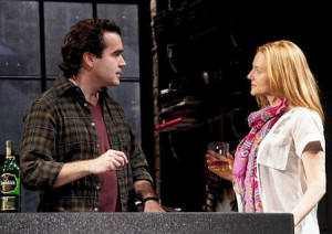 Brian D'Arcy James and Laura Linney star in 'Time Stands Still.' (JOAN ...
