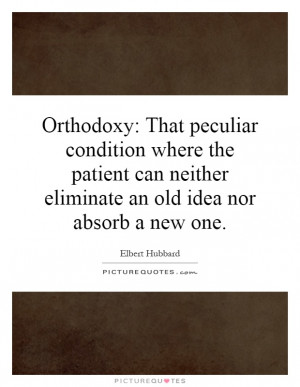 Orthodoxy Quotes
