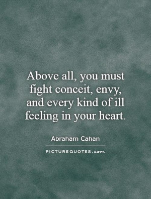 Envy Quotes Abraham Cahan Quotes