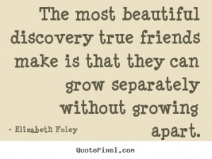 Quotes About Friendship By Elizabeth Foley