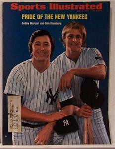 RON BLOMBERG BOBBY MURCER 1973 SPORTS ILLUSTRATED