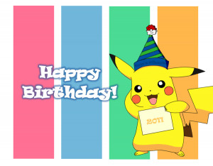 ... birthday pikachu pokemon happy birthday pikachu happy birthday pikachu