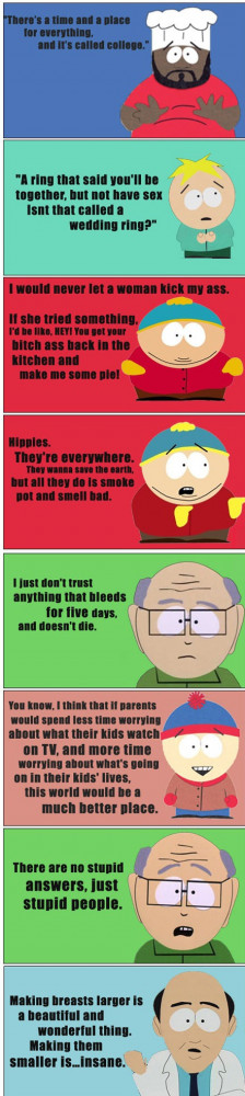 Funny South Park Memes Some great south park quotes