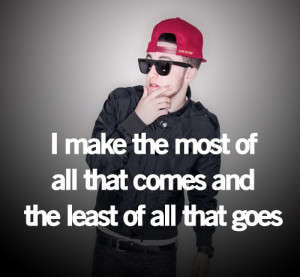 Rapper, mac miller, quotes, sayings, inspiring, about yourself