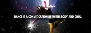 Dance Quote Facebook Cover