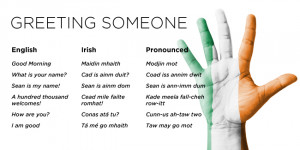 Irish Gaelic Language