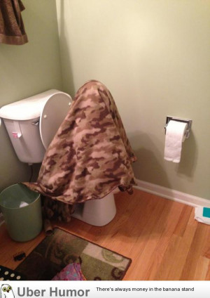 My friend is potty training her kid. This is how she poops when she ...