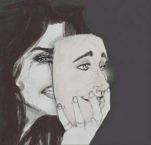 ... crying sadness cries bulimic powerful you don't even know fake a smile