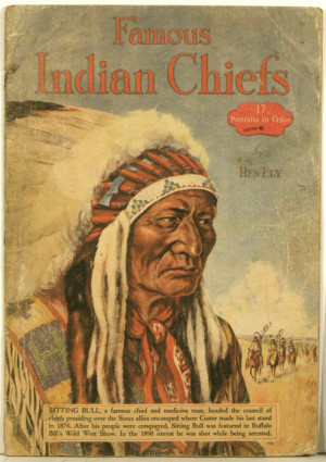 Famous Indian Chiefs. 17 Portraits in Color.