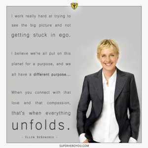 ... superhero #ellen #degeneres #ellendegeneres #inspiration #quotes