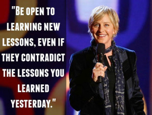 Ellen DeGeneres Gives the BEST Advice EVER!