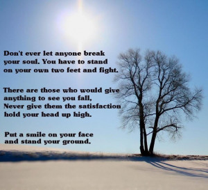 Stand Your Ground!