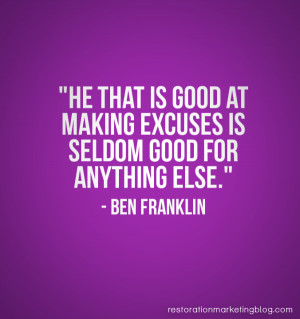 ... marketing business quotes excuses 2 restoration marketing business
