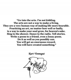 Kurt Vonnegut arts