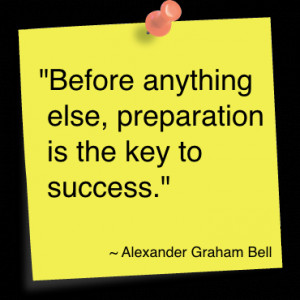 Quotes About Being Prepared for Success