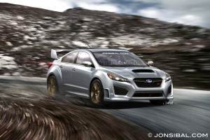 2012 Subaru WRX STI Rendering