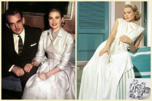 Princess Grace of Monaco. Both these dresses on display in Montreal ...