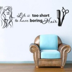 Dorm Office Nursery Hairdresser Salon Nail Barber shop hair stylist ...