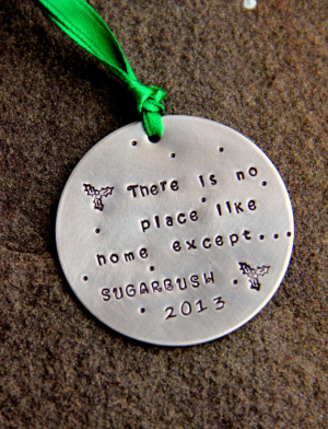 Ski Ornament- Favorite Mountain Skiing, Life Quote, Sugarbush ...