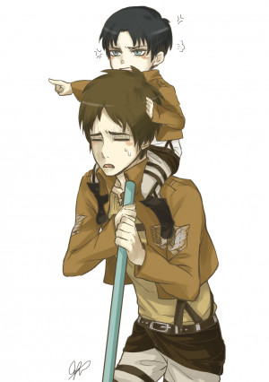 Aot Eren And Levi Chibis