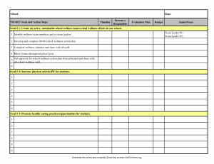 Action Plan Template The