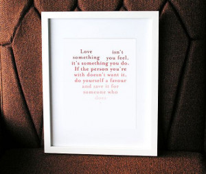 SIx Feet Under Quote make it your mantra. by VIAINK on Etsy, $8.00