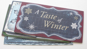 MiD WiNTER FROST - Chipboard Themed Journal Kit - Includes: Titles ...