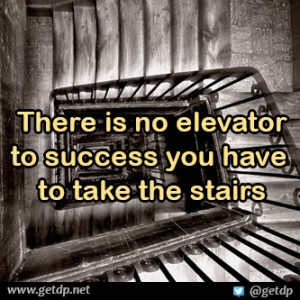 There Elevator Success You
