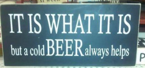 Life philosophy or beer philosophy?