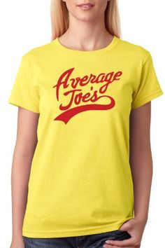 AVERAGE JOES Ladies' T-shirt / Dodgeball Movie Tribute Shirt More