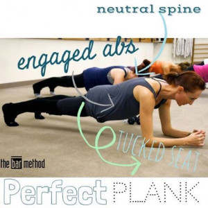 It's Transformation Tuesday! And plank is an awesome way of toning up ...