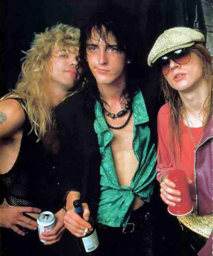 Izzy Stradlin And Axl Rose