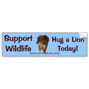 Hug Lion Wildlife Support...