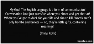 More Philip Roth Quotes
