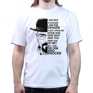 Home Heisenberg Half Face Quotes T-Shirt