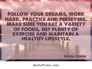 Sasha Cohen Motivational Print Quote On Canvas