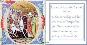 the Pope who faced Atilla the Hun, successfully petitioning the ...