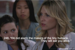 ... humans they will eat you alive arizona robbins grey s anatomy quotes